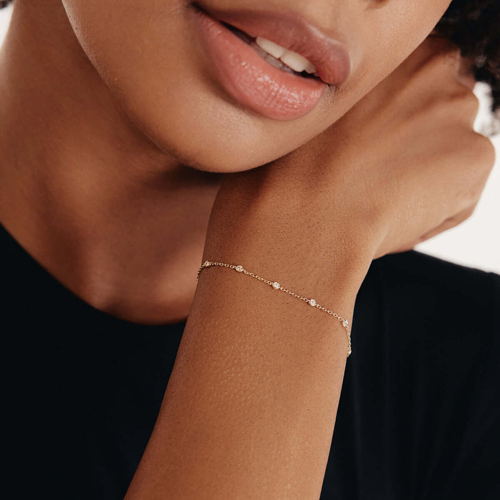 14K Gold Bracelets