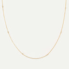 Diamond Station Necklace