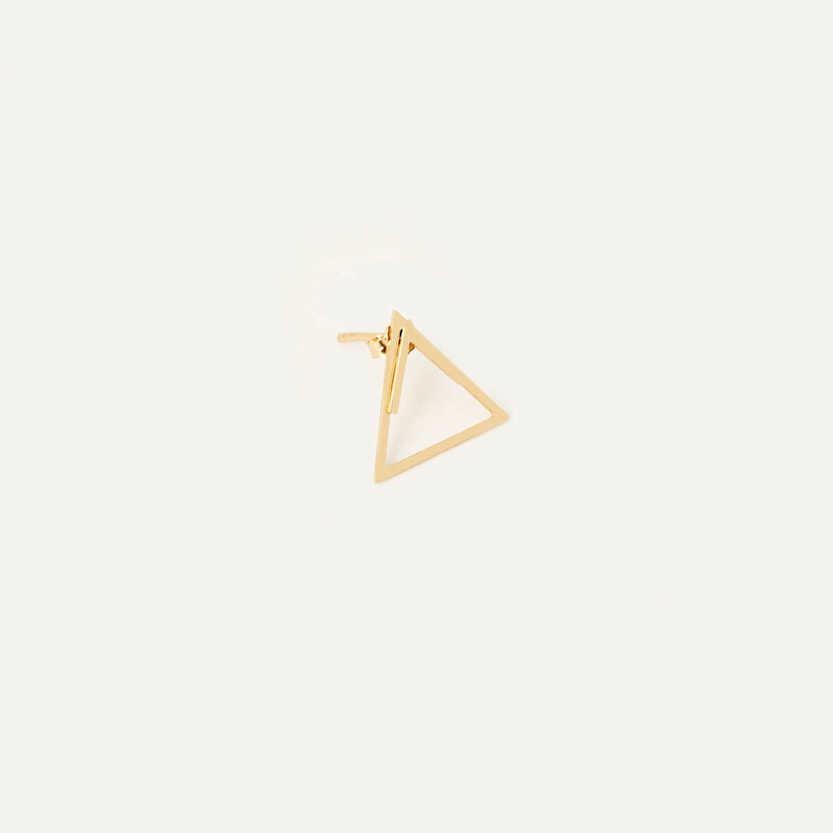 Triangle Ear Jacket Earrings in 14K Solid Gold