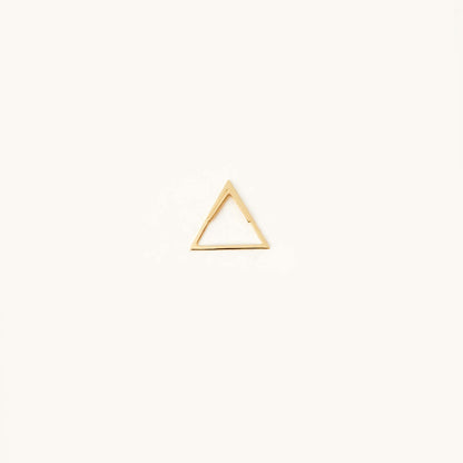 Triangle Ear Jacket Earrings in 14K Solid Gold