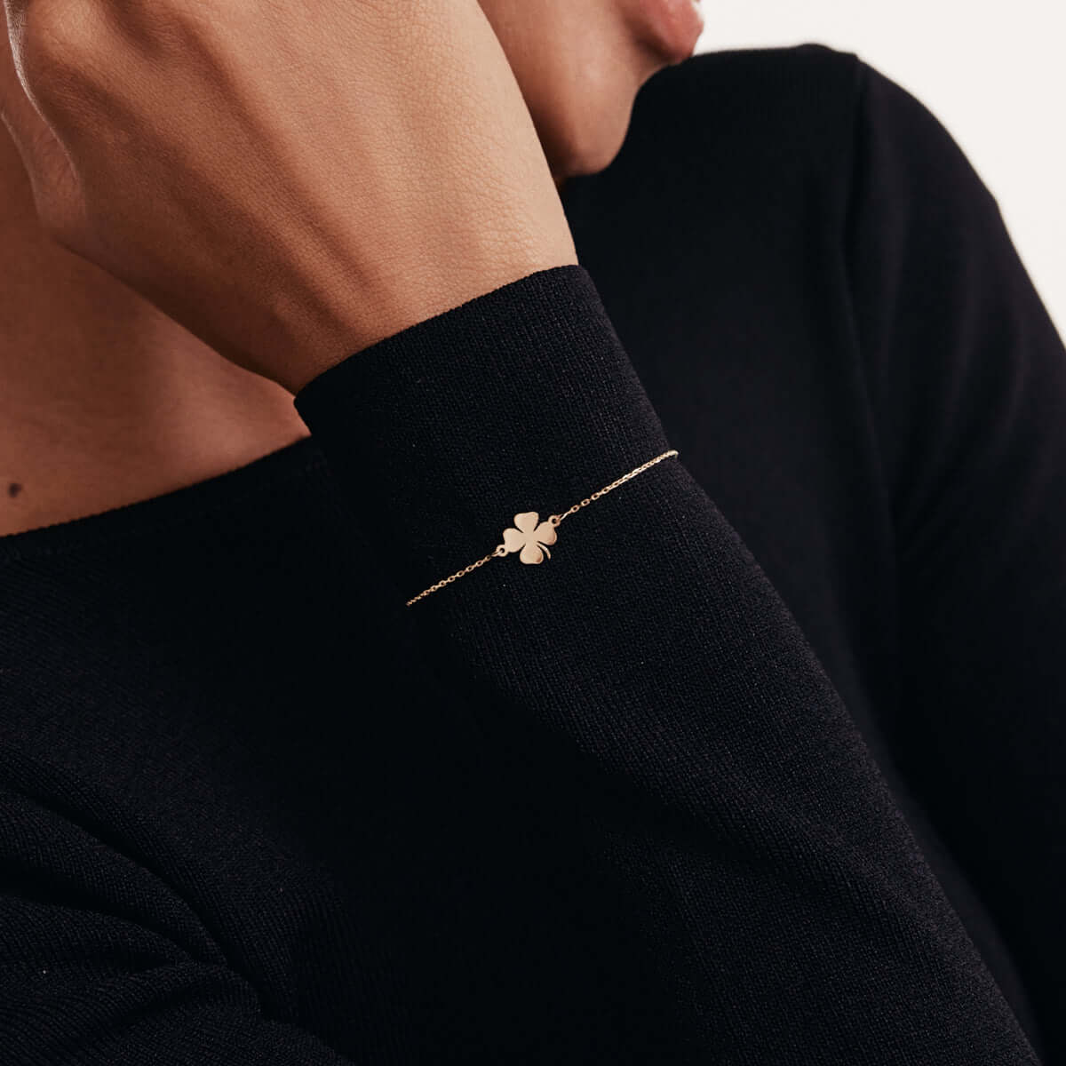 Four-Leaf Clover Bracelet