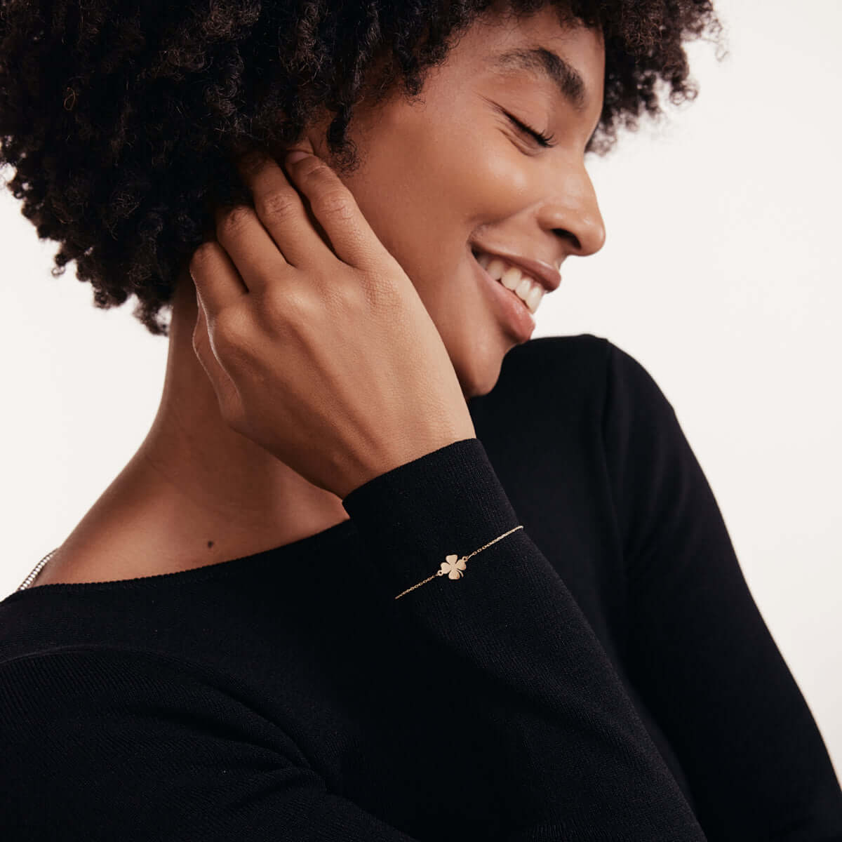 Four-Leaf Clover Bracelet