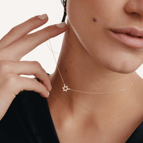 Jewish Star Necklace