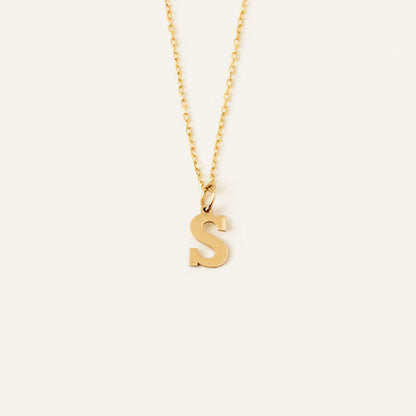 Script Letter Pendant