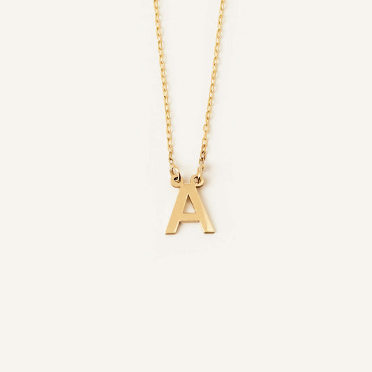 Custom Dainty Initial Necklace