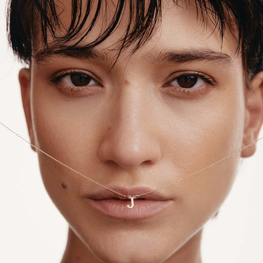 Custom Dainty Initial Necklace