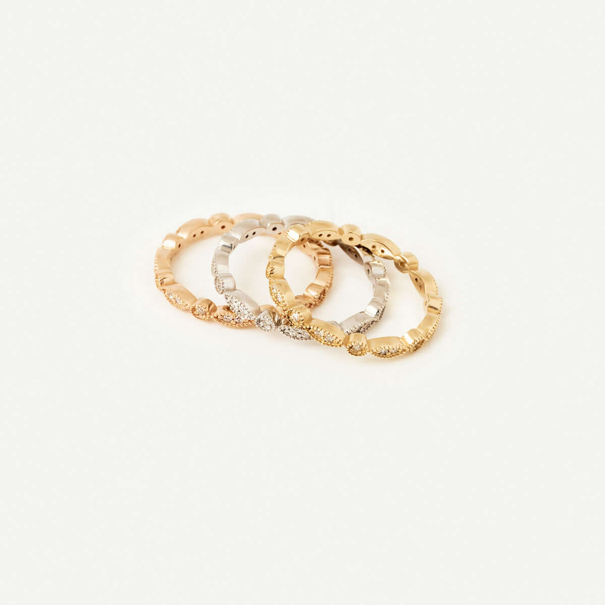 Marquise Diamond Eternity Ring in 14K Solid Gold