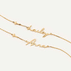 Custom Cross Name Bracelet
