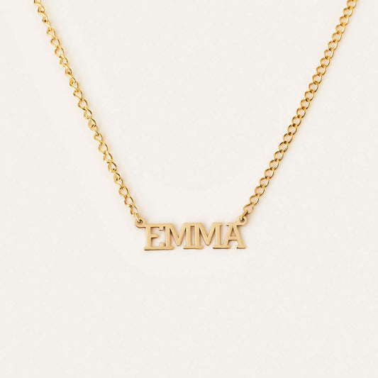 Custom Gourmet Chain Name Necklace