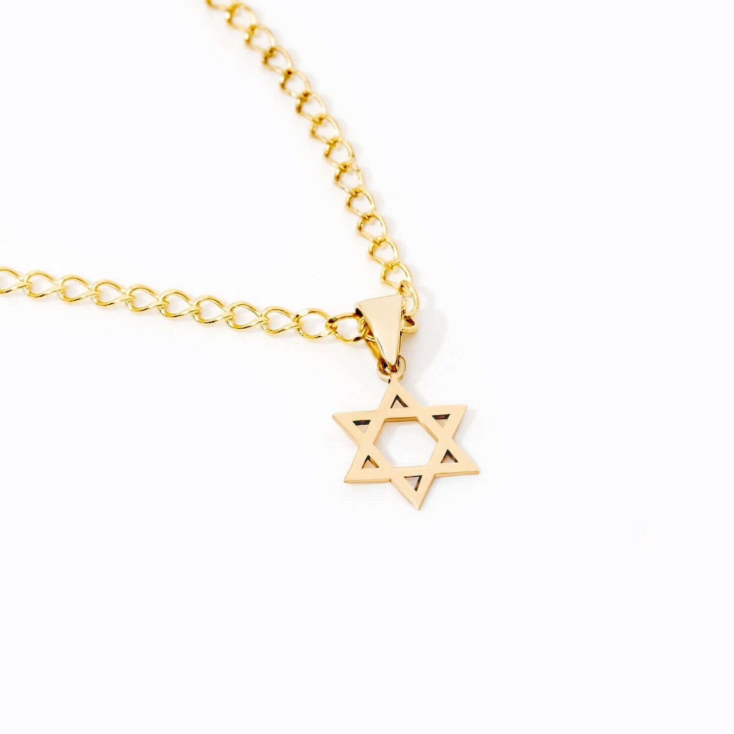 Gourmet Chain Star of David Necklace