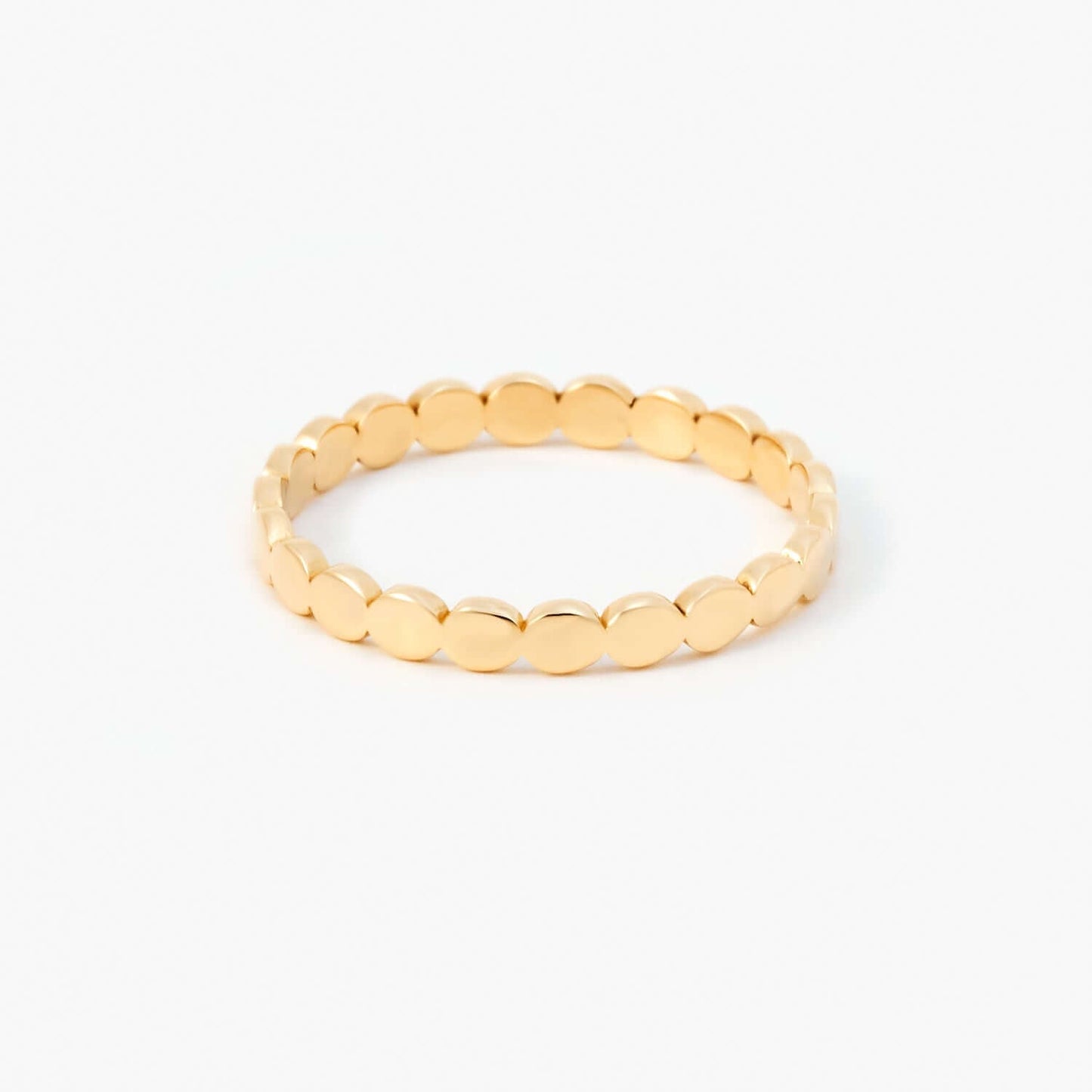 Dot Stacking Ring in 14K Solid Gold