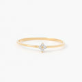 Diamond Flower Ring