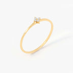 Diamond Flower Ring