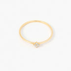 Diamond Flower Ring