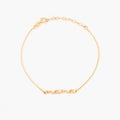 Mama Script Bracelet
