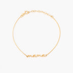 Mama Script Bracelet