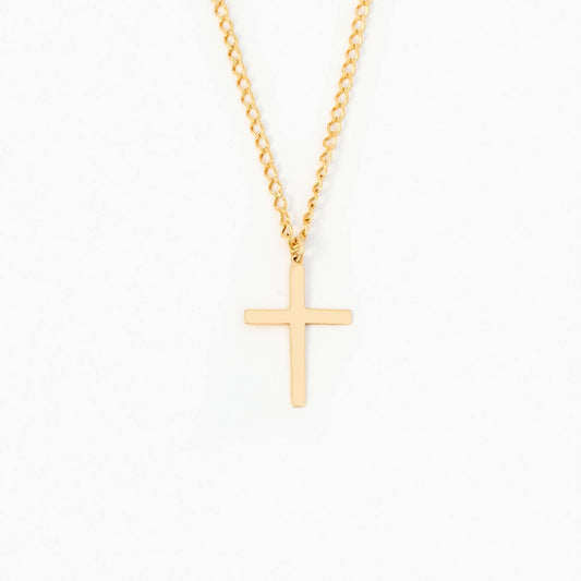 Cross Gourmet Chain Necklace