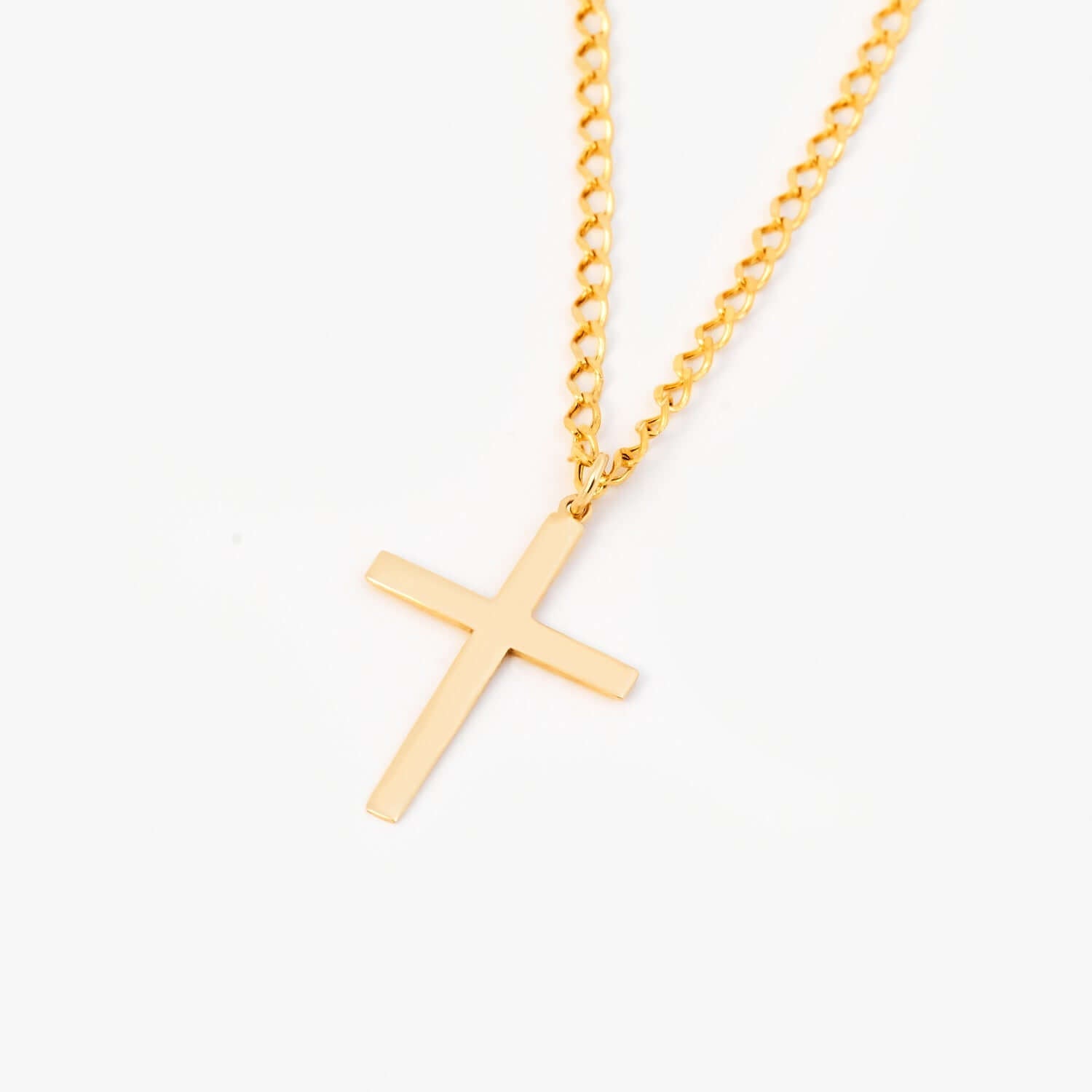 Cross Gourmet Chain Necklace