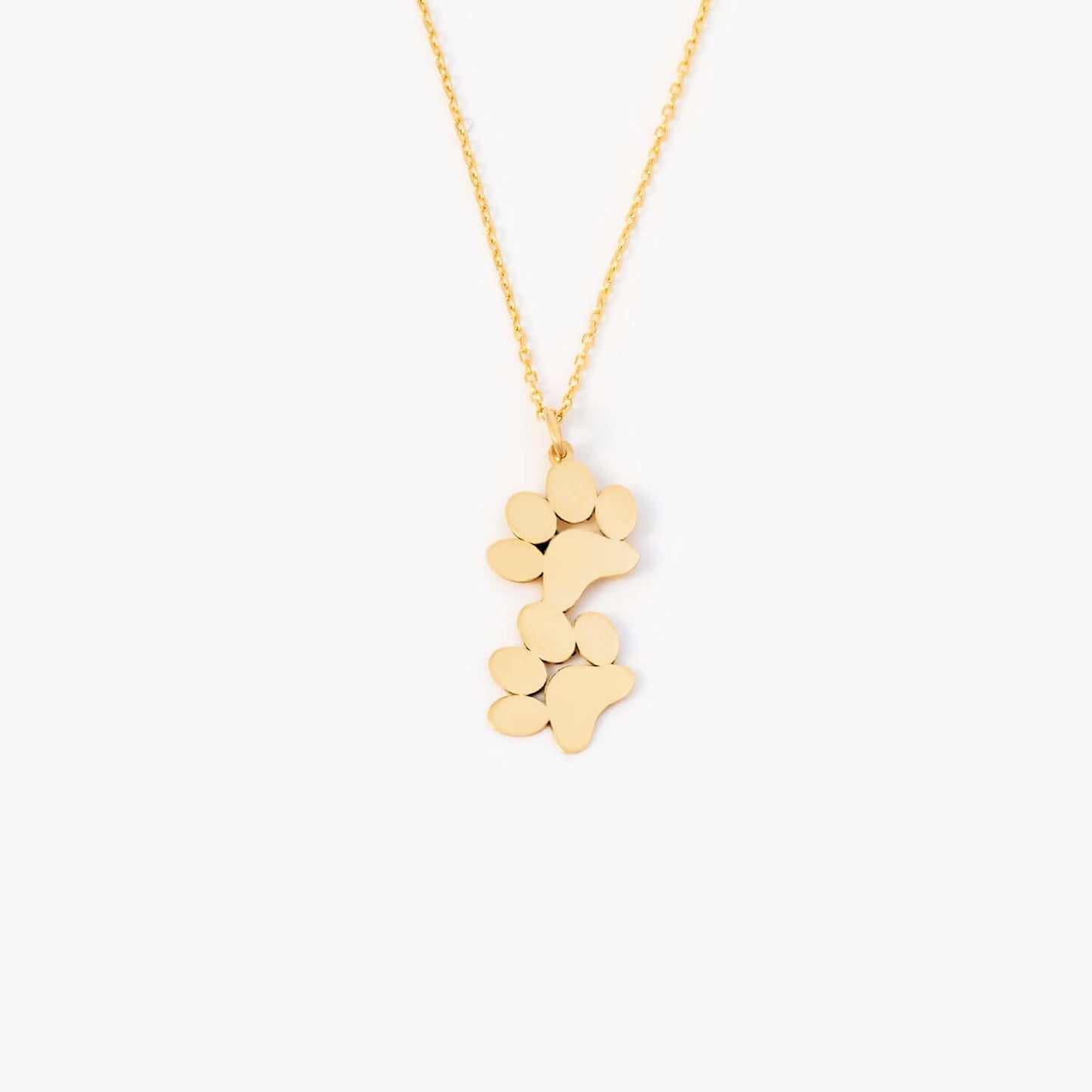 Paw Print Necklace