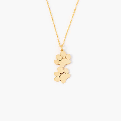 Paw Print Necklace