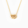 Interlocking Circle Necklace