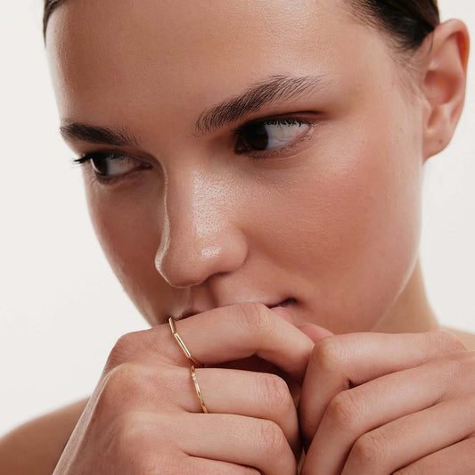 Diamond Minimalist Ring