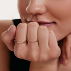 Diamond Minimalist Ring