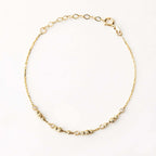 Diamond Bead Station Bracelet