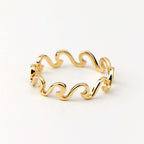 Wave Stacking Ring