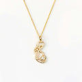 Diamond Pregnant Mother Necklace