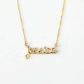 Handwriting Script Name Necklace