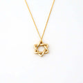 Infinity Star of David Necklace