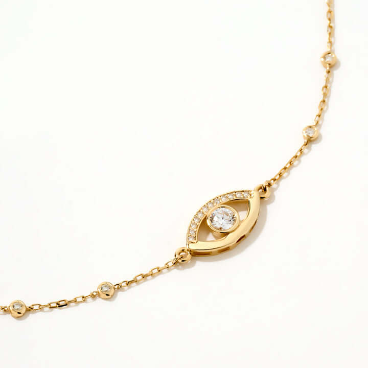 Evil Eye Station Bracelet