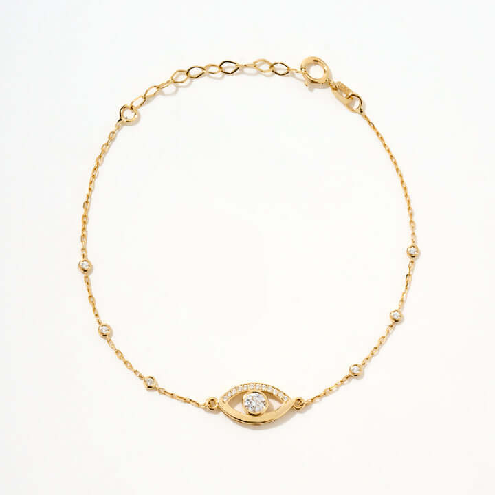 Evil Eye Station Bracelet