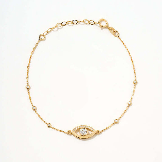 Evil Eye Station Bracelet
