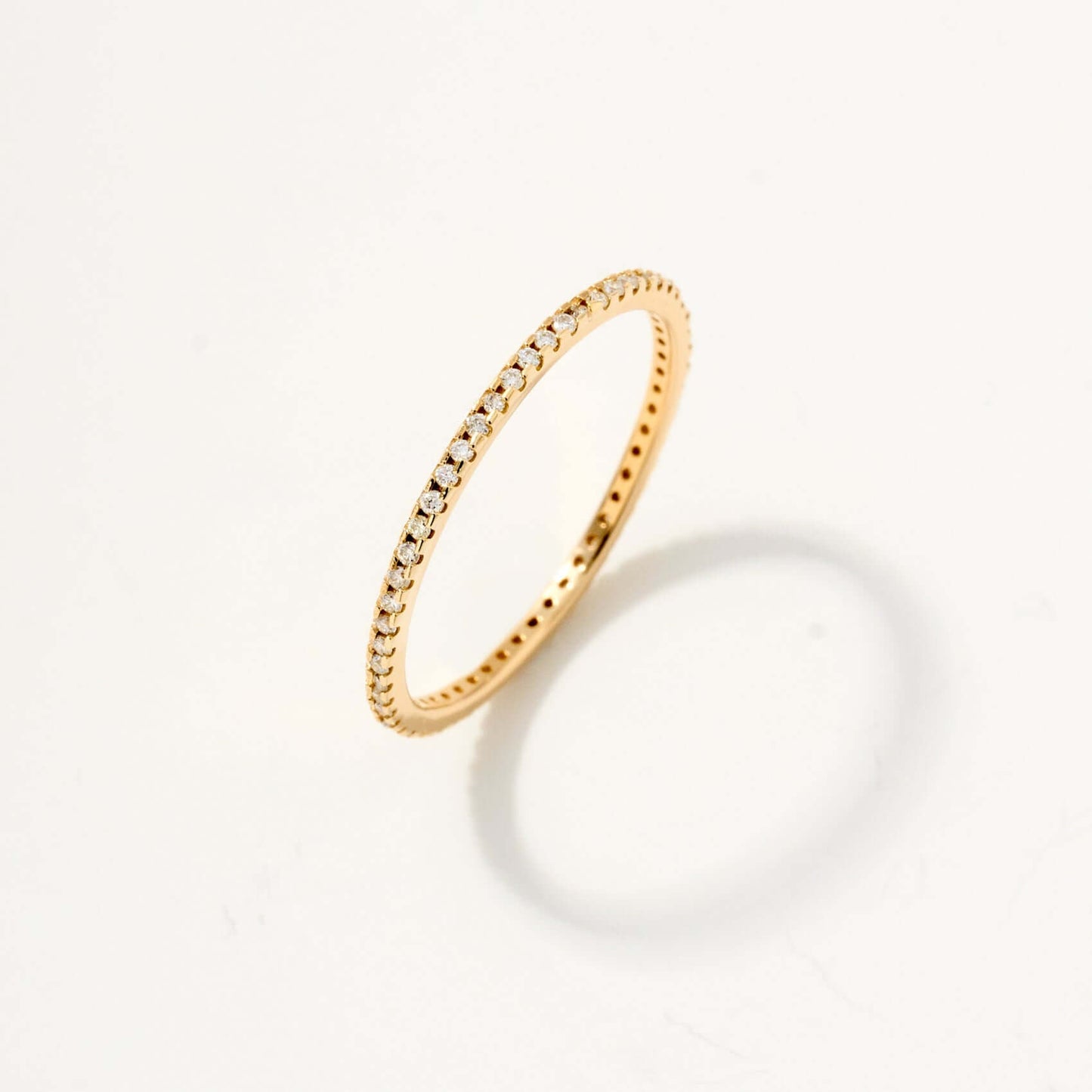 Diamond Eternity Ring in 14K Solid Gold