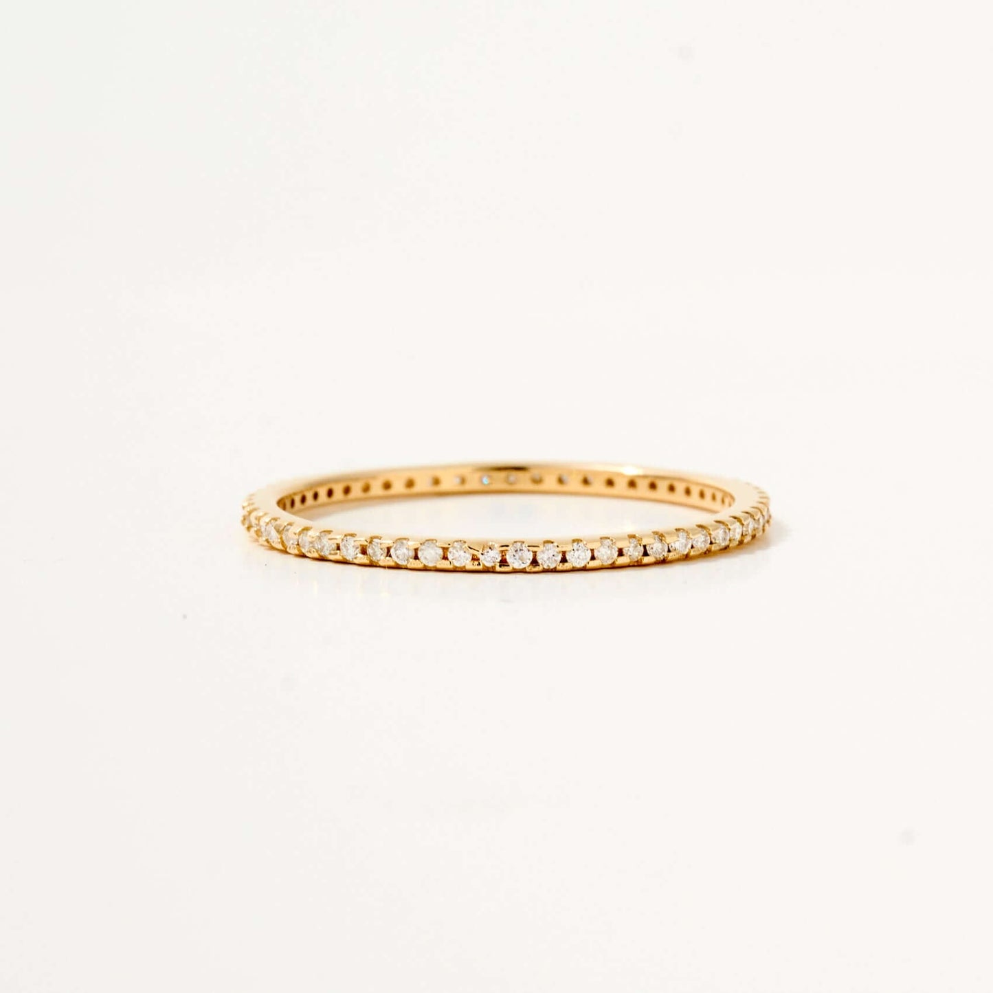 Diamond Eternity Ring in 14K Solid Gold