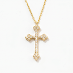 Diamond Petite Cross Necklace