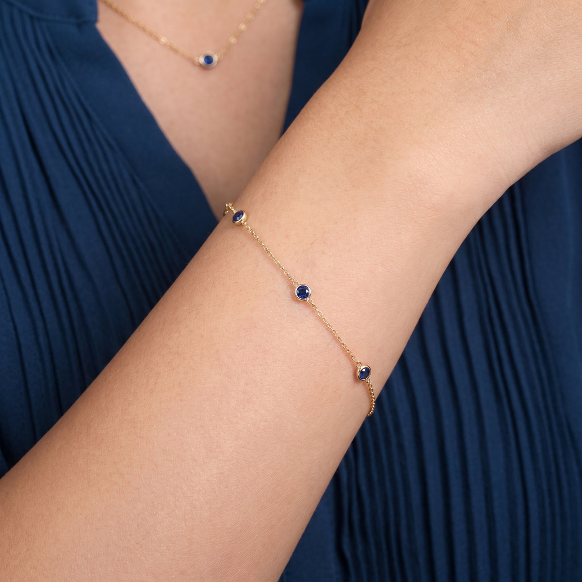 Custom Birthstone Bracelet