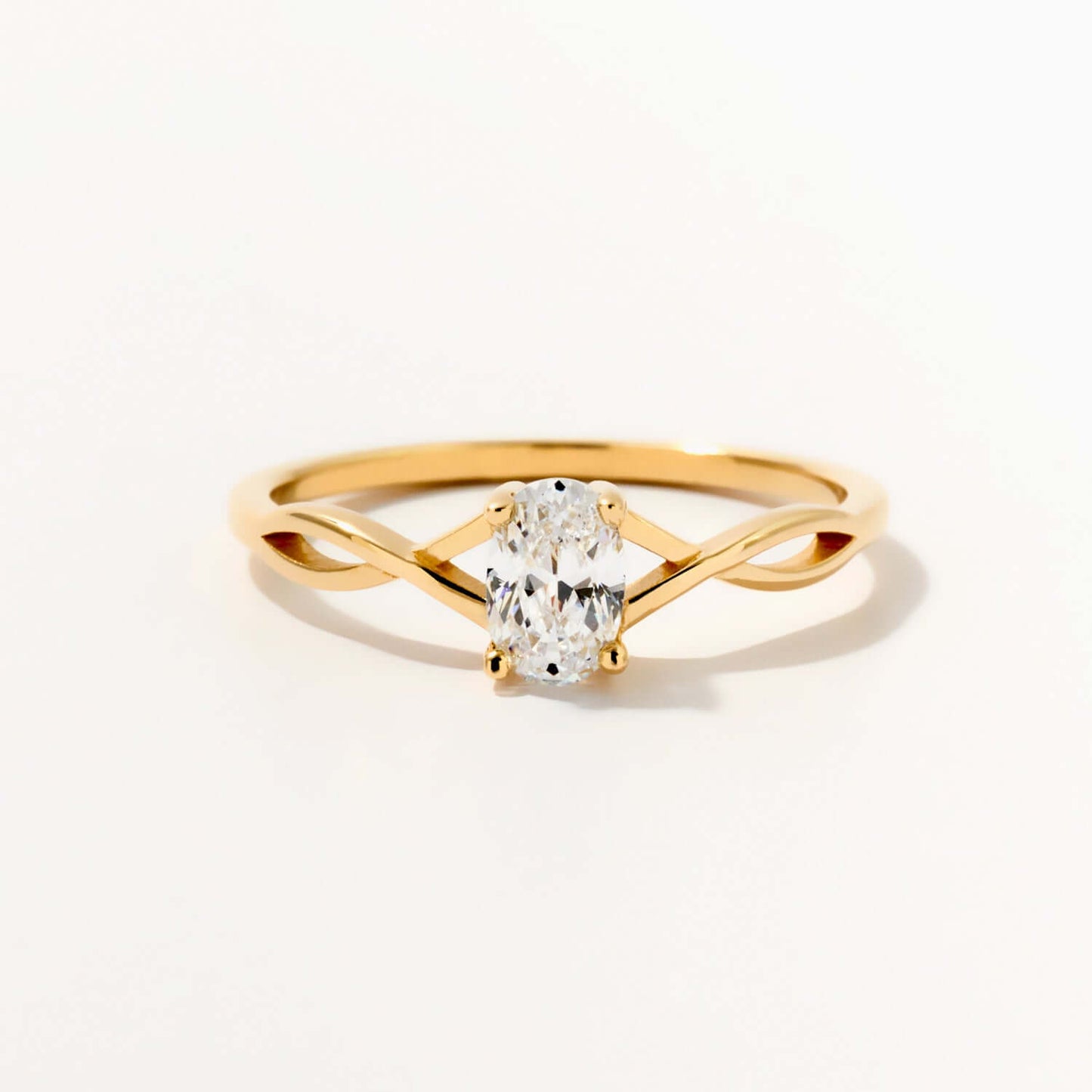 Ivy Birtshstone Ring in 14K Solid Gold