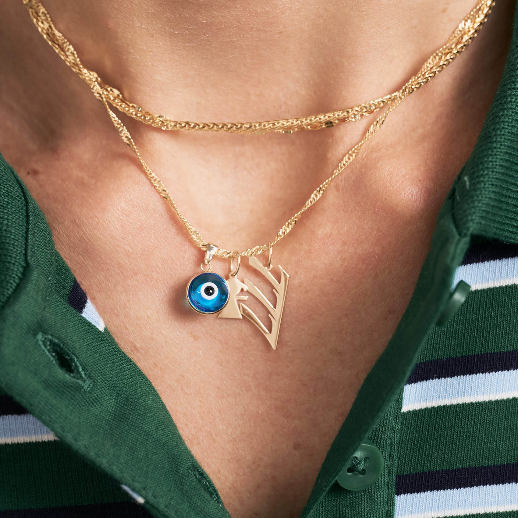 Evil Eye Charm Pendant