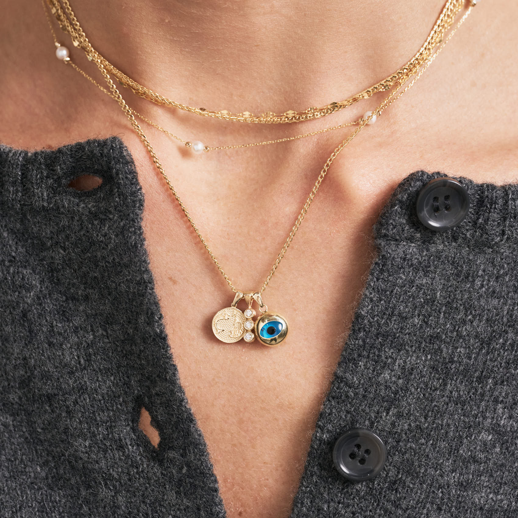 Pisces Zodiac Pendant