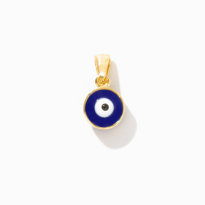 Evil Eye Pendant in 14k Solid Gold