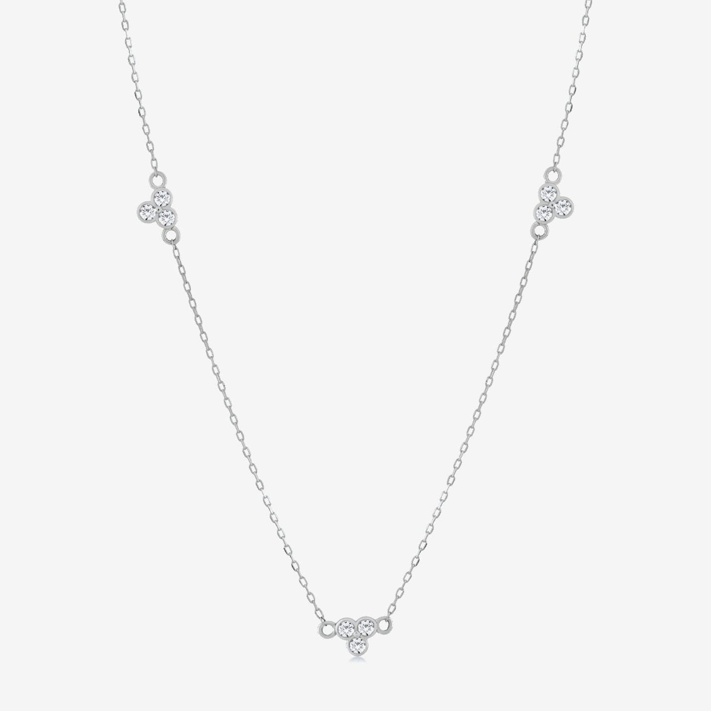 Diamond Station Necklace