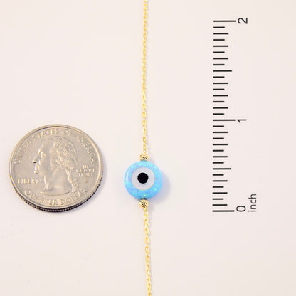 Opal Evil Eye Bracelet