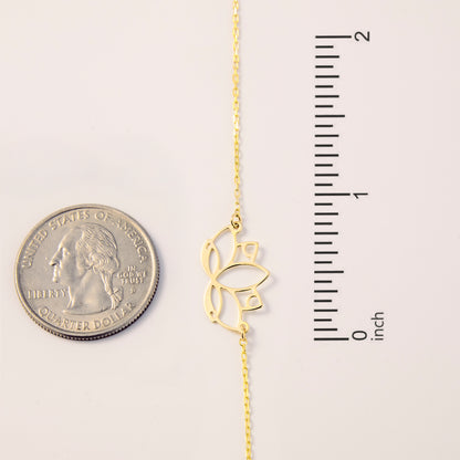 Lotus Flower Bracelet