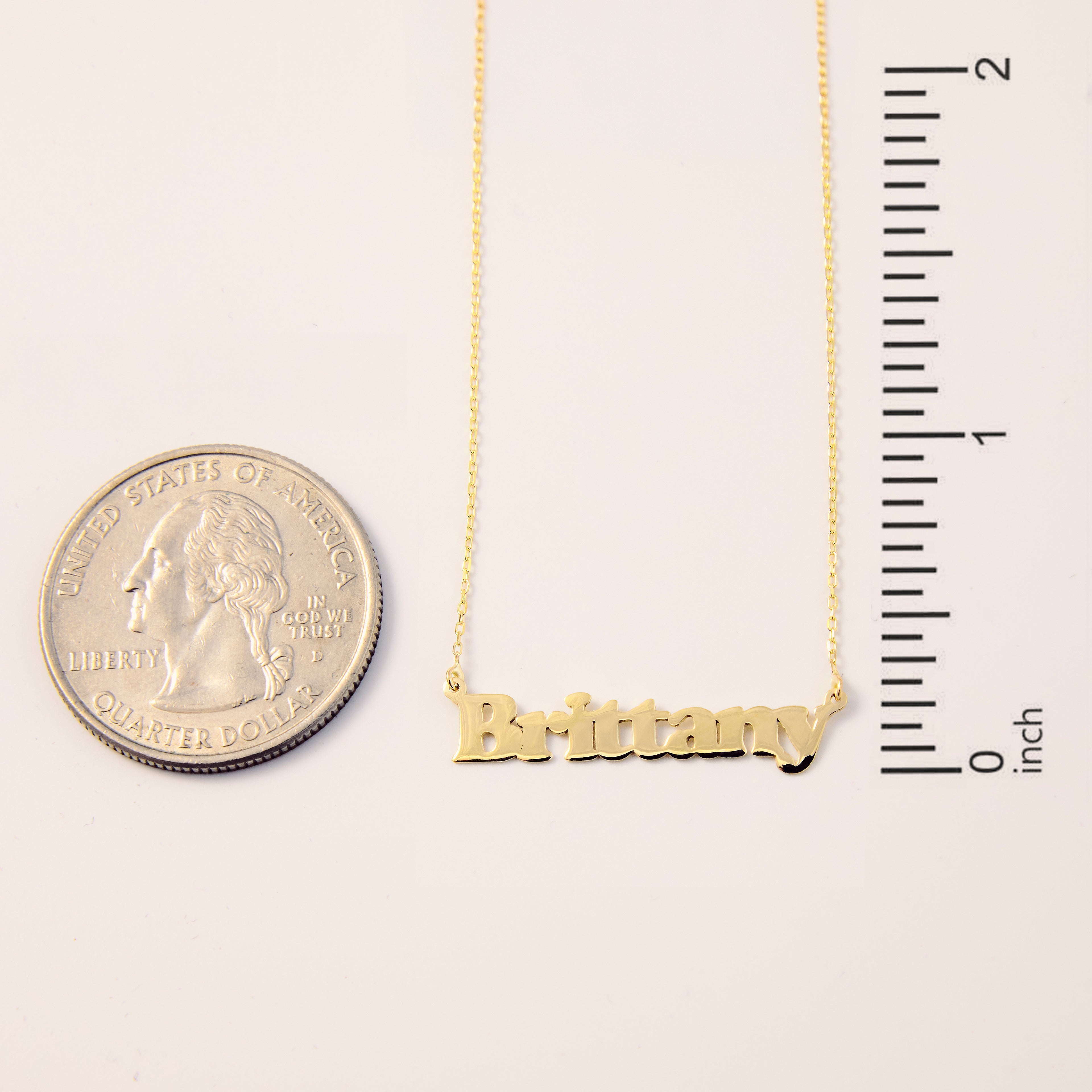 Dainty Custom Name Necklace