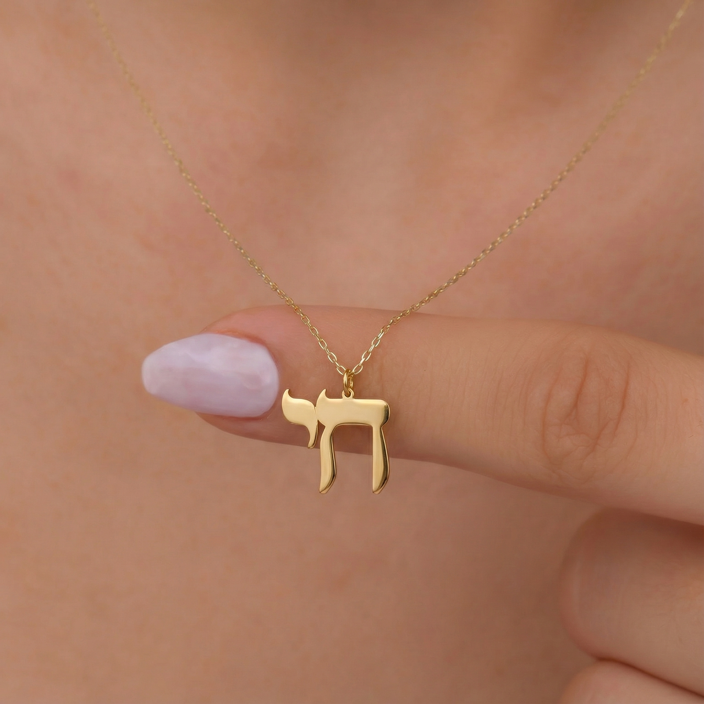 Hebrew Chai Necklace