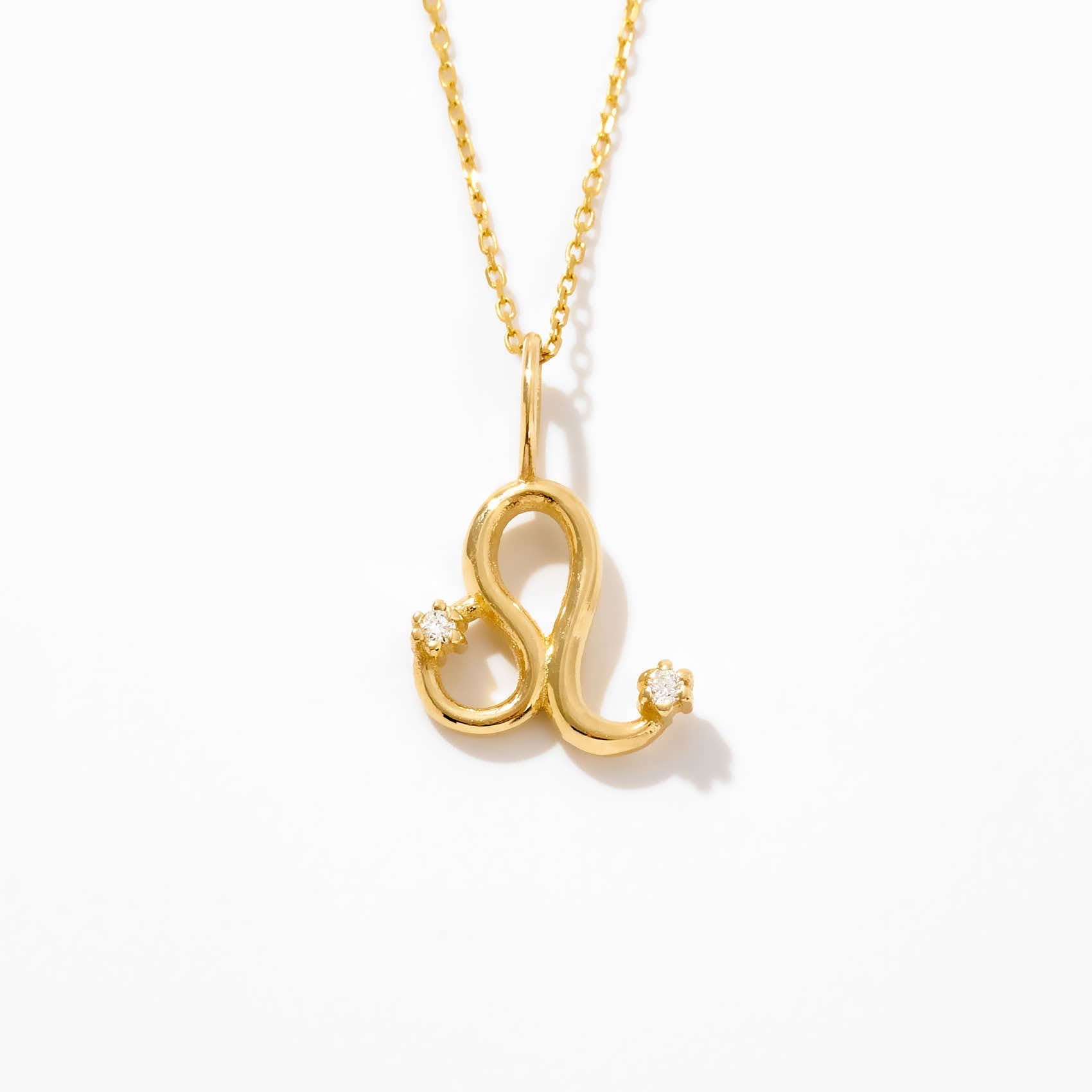 Diamond Zodiac Sign Necklace