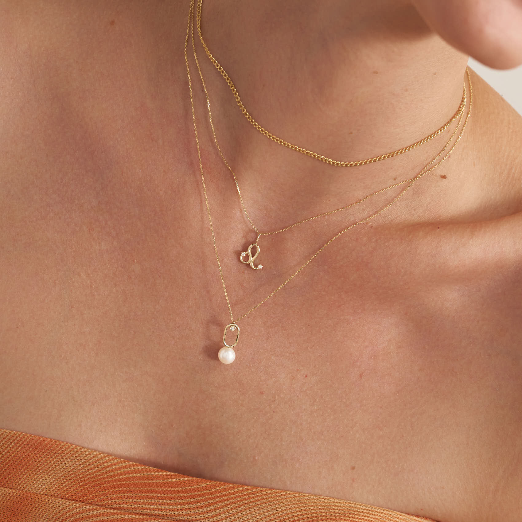 Diamond Zodiac Sign Necklace